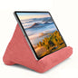 Multi-Angle Sponge Pillow Tablet Stand - Soft Cushion Holder for 7-12 Inch Tablets, Bed & Desk Reading Dock