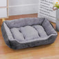 Large Plush Pet House Bed — Deep Sleeping Calming Dog & Cat Cushion for Puppies and Small Breeds (Chihuahua)