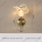 Flower Led Wall Lamps for Living Room Bedroom Bedside Sconce Light Modern Hallway Restaurant Background Decoration Lighting Deco