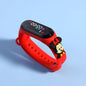 Kids LED Touch Sports Watch – Silicone Digital Bracelet, 45mm Waterproof (5ATM) Cartoon Character Design for Girls & Boys