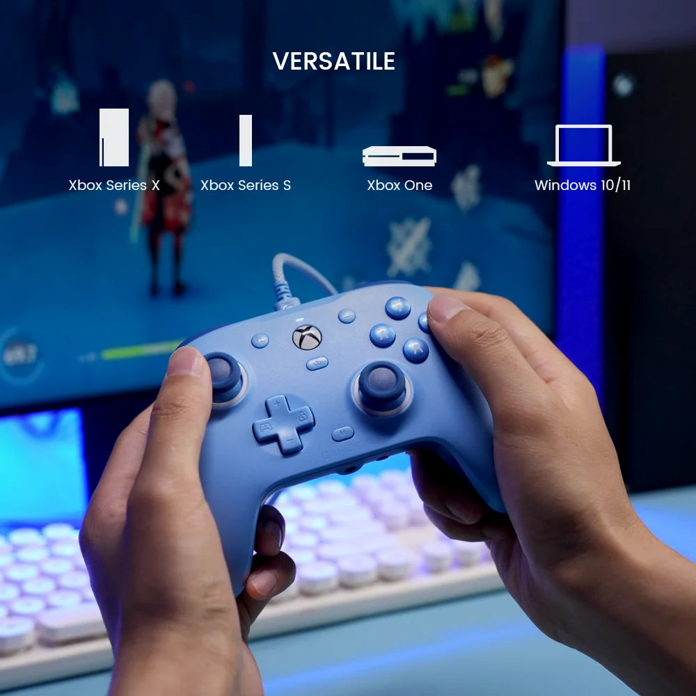 GameSir G7 SE Xbox Wired Controller - Hall Effect Joysticks & Triggers, Swappable Faceplate, 4 Rumble Motors, PC Compatible