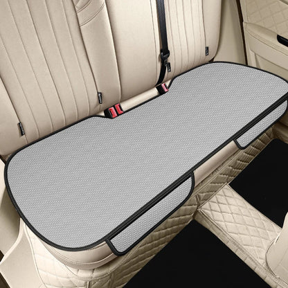 Breathable Summer Car Seat Covers - Cool Fabric 3-Piece Front & Rear Cushion Set