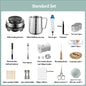 DIY Scented Candle Making Kit — Wax Melting Hot Plate, Pure Cotton Wicks, Molds & Pouring Pot