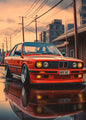 Modern Painting Cars E30 M3 Poster and Prints Canvas Wall Art Pictures for Home Decoration Living Room