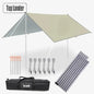 Ultralight Waterproof Tarp Tent – Large Sun Shelter Awning for Camping, Beach & Outdoor Adventures