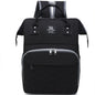 Large Diaper Backpack 36-55L - Stroller Hanging Nappy Bag with Changing Mat, Multi-Pocket Baby Nursing Bag