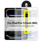 Tempered Glass Screen Protector for iPad Pro, Air & Mini — Fits 13-inch (33 cm), 12.9-inch (32.8 cm), 11-inch (27.9 cm), 10.9-inch (27.7 cm), 10.2-inch (25.9 cm), 8.3-inch (21.1 cm) — Anti-Fingerprint, Scratch-Resistant,