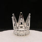 Rhinestone Crown Baking Cake Topper Headwear Decoration Children's Hair Accessories Princess Wedding Birthday Party Supplies New