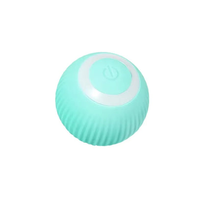 Automatic Rolling Cat Ball Toy - Interactive Self-Moving Smart Kitten Toy for Indoor Play