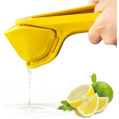 Manual Lemon Squeezer Handheld Citrus Press – Ergonomic Juicer for Lemons, Limes & Oranges