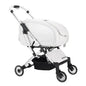 Transparent Foldable Pet Stroller for Small & Medium Dogs — Lightweight Detachable Dog Cart with Canopy