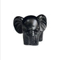 Nordic Style Black and White Golden Elephant Figurine, Auspicious Meaning Home Decoration Item, Stylish and Exquisite Decoration for Living Room and Study, Conveying a Warm Atmosphere