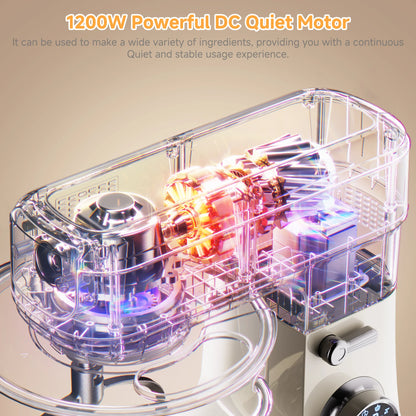 BioloMix BM606E 7L Stand Mixer, 1200W, 11 Speeds