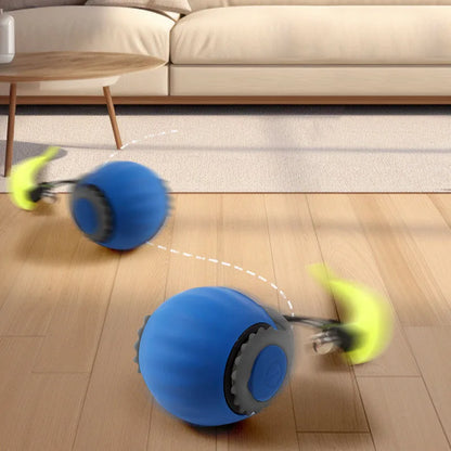 Interactive Smart Cat Ball - Automatic Rolling Cat Toy, Self-Exciting Bite-Resistant ABS Pet Toy