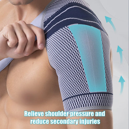 1PCS Shoulder Brace for Men Women,Left Right Shoulder Support Stabilizer Compression Sleeve With Adjustable Strap