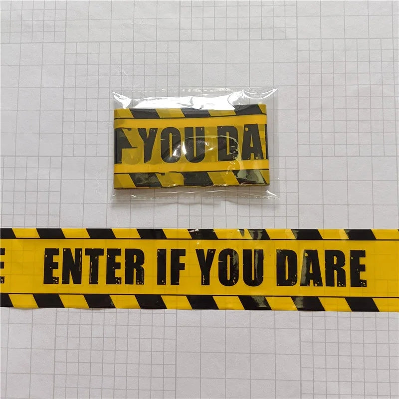 Halloween Caution Tape Warning Decoration