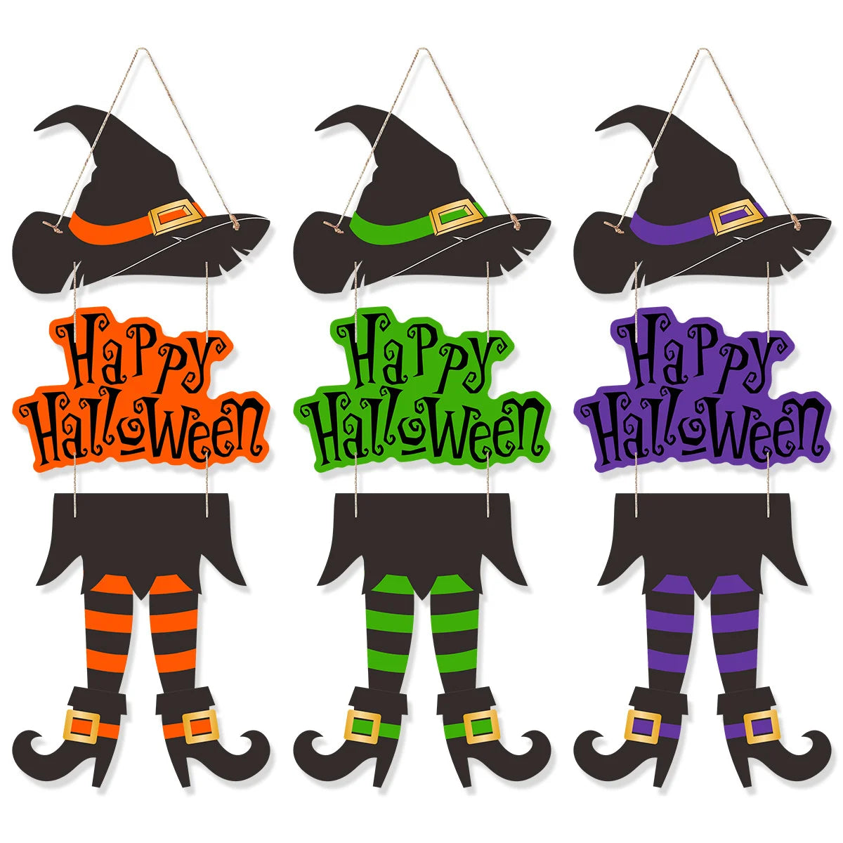 Halloween Paper Hanging Decoration, Ghost Festival Door Sign