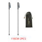 Ultralight Carbon Fiber Trekking Poles 5-Section Folding Anti-Shock Hiking and Walking Sticks 110/120/130 cm (43/47/51 in)