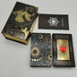 Fantastic 80 Pieces Silver foil Tarot Cards Waterproof PVC Quality With Flip Box As A Luxury Gift