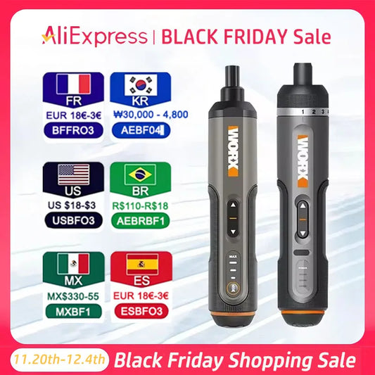 4V Mini Cordless Electric Screwdriver Set – USB Rechargeable, 30-Bit Precision Driver for DIY & Home Repairs