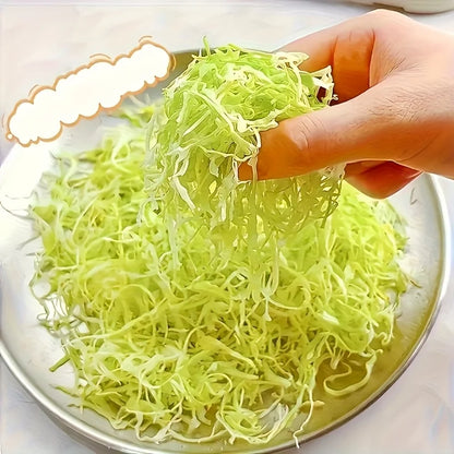 Vegetable Slicer & Grater - Multi-Function Cabbage Shredder and Kitchen Cutter