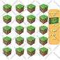 Magnetic Building Blocks Mine World Magnet Cube Set for Boy Girl Kid Age 3+ DIY Model Children Stem STEM Sensory Toy Gift