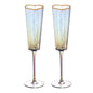 Fashion Golden Rimmed Heart Shaped Glass Goblet Durable Wine Drinking Glass For Home Party Club