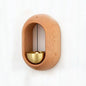 1pc Magnetic Brass Doorbell Reminder Wooden Wind Chimes Self-adhesive Shopkeepers Bell for Door Home Decorations