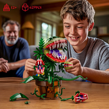 Audrey II-Inspired Horror Plant Building Block Kit
