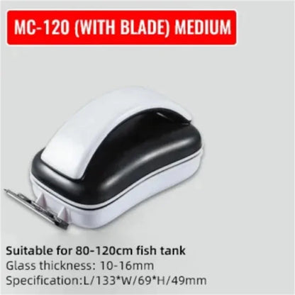 Magnetic Floating Algae Scraper for Aquarium Glass — Strong Magnetic Fish Tank Brush (Multiple Sizes)