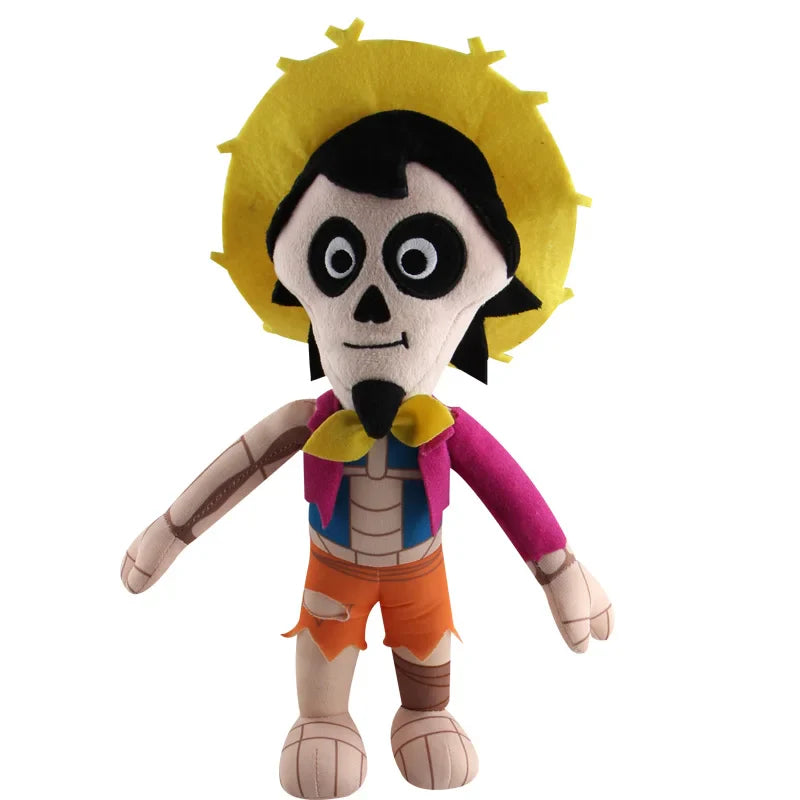 Coco-Inspired Miguel & Dante 12 in (30 cm) Plush Toy - Pepita & Hector Soft Stuffed Doll for Kids