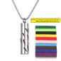 Stainless Steel Aromatherapy Necklace – Oil Diffuser Pendant