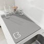 VIKAMA Kitchen Dish Drying Mat Quick-Drying Coffee Drainage Mat Tableware Drainage Mat Tableware Placemat Carpet Home Decor