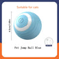 Interactive Rechargeable Pet Ball Toy USB — Automatic Moving Bouncing Ball for Puppies & Kittens, 5.2 cm (2.05 in)