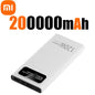 200000mAh 120W Fast Charge Portable Power Bank – High-Capacity External Battery for Smartphones, Tablets & Laptops