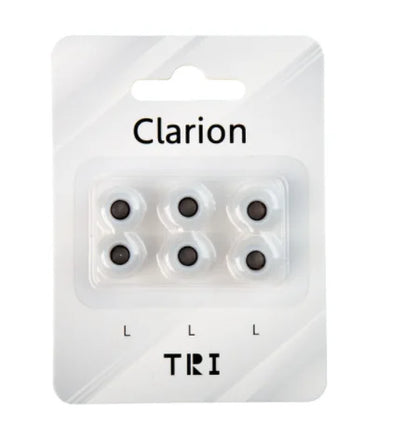 Silicone Earphone Eartips 3 Pairs S/M/L – Replacement Earbud Tips for IEMs & Wired Headsets