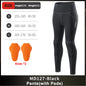 Women's High-Waist Motorcycle Riding Pants with Removable Knee Pads, Reflective Commuter & Fitness Trousers