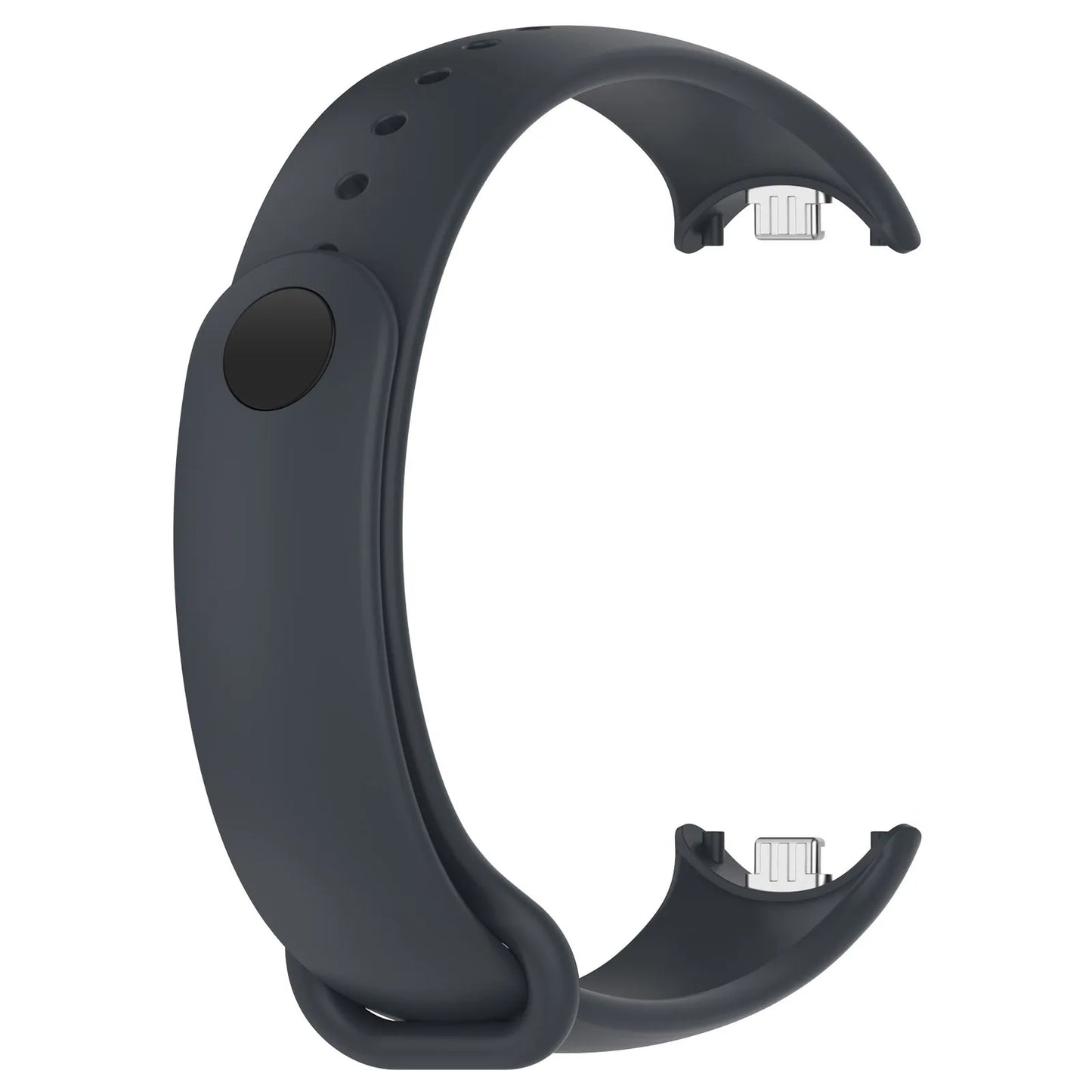 Silicone Sport Strap NFC Rubber Bracelet Replacement for Smart Fitness Bands Unisex