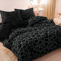3-Piece Printed Polyester Bedding Set – 200TC Duvet Cover with Pillowcases (Twin to Super King)