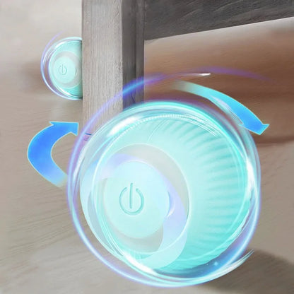 Interactive Automatic Rolling Cat Ball - USB-C Rechargeable Pet Toy, 1.7 in (4.3 cm) Indoor Electronic