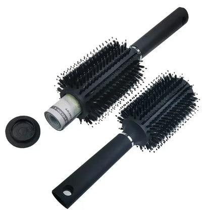 Hidden Compartment Hair Brush Stash Safe Discreet Travel Comb