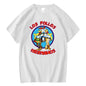 Funny Chicken Graphic T-Shirt Men Casual Short Sleeve Cotton Breathable Tee
