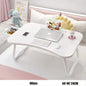 Folding Laptop Desk for Bed & Sofa — Portable Foldable Lap Tray 60 x 40 x 28 cm (23.6 x 15.7 x 11 in) for Study & Reading