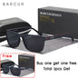 Polarized TR-90 Unisex Sunglasses - Lightweight Fishing & Travel Eyewear, UV400 (Lens 62mm / 2.44in)