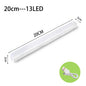 LED Motion Sensor Night Light 19.7 in (50 cm) – USB-C Rechargeable Wireless Cabinet, Wardrobe & Staircase Backlight