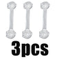 Child Safety Cabinet Locks (3–10 Pack) Transparent Soft Strap Anti-Opening Anti-Pinch