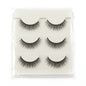 New Half Eyelashes 3D Cat Eye Lashes Clear Stem False Lashes