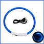 LED Pet Dog Collar for Night Safety | Bright USB Rechargeable