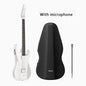 Portable Smart Hybrid Guitar — Pain-Free Silicone Strings, 9 Tone Modes, Built-In Speaker & Mic
