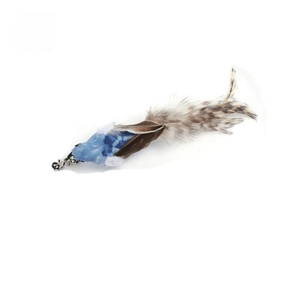 Interactive Feather Cat Toy – Feather Teaser for Cat Play & Exercise